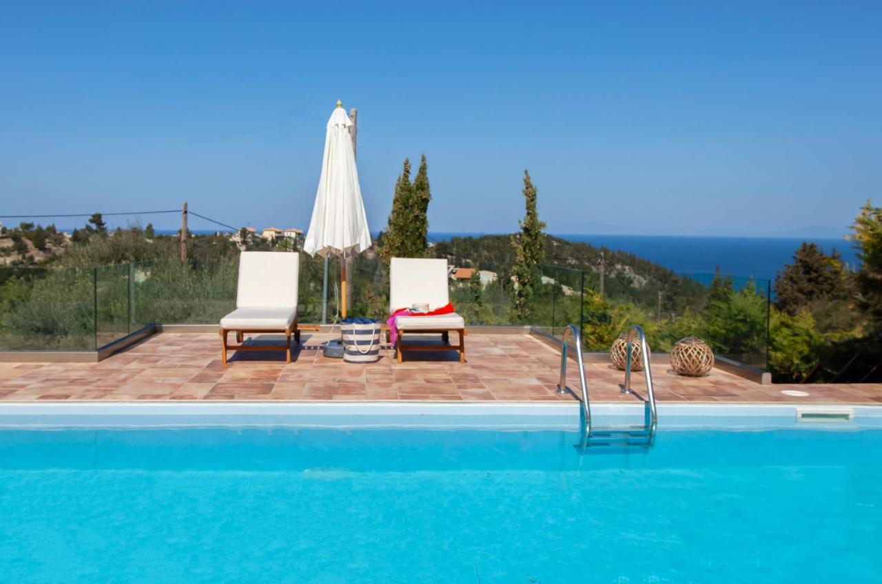 Villa Casa Azul With Private Pool Áyios Nikítas Eksteriør bilde