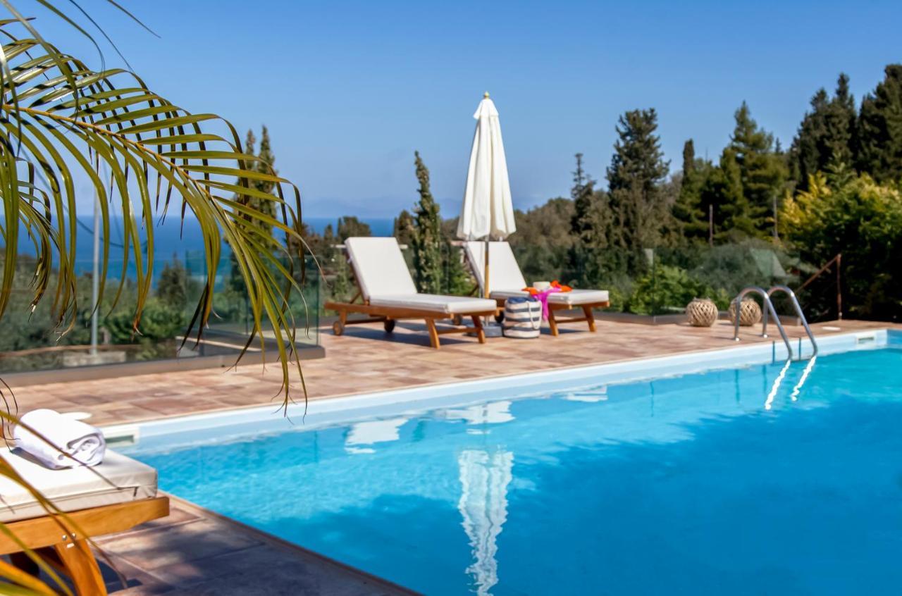 Villa Casa Azul With Private Pool Áyios Nikítas Eksteriør bilde
