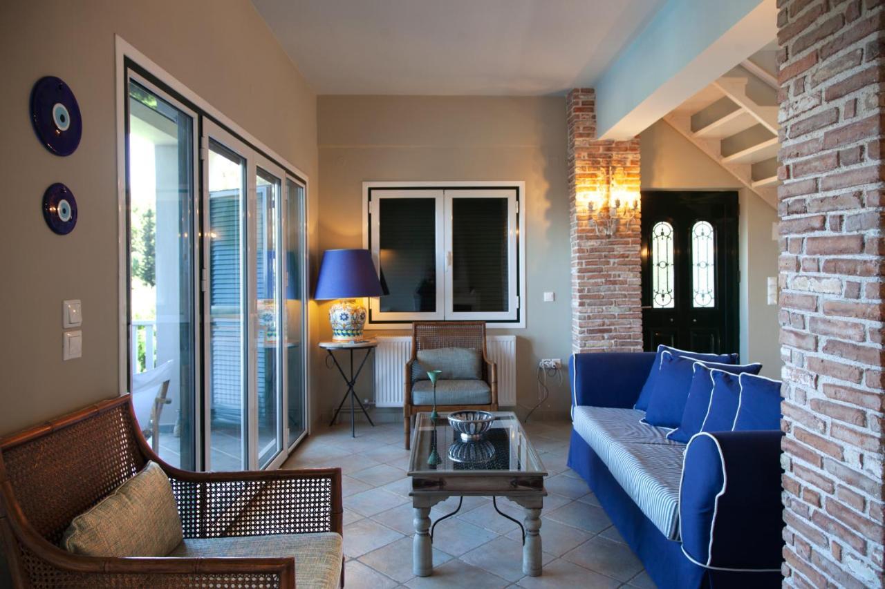 Villa Casa Azul With Private Pool Áyios Nikítas Eksteriør bilde